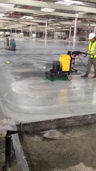Walk Behind Concrete Polisher Electric Floor Grinder (DY