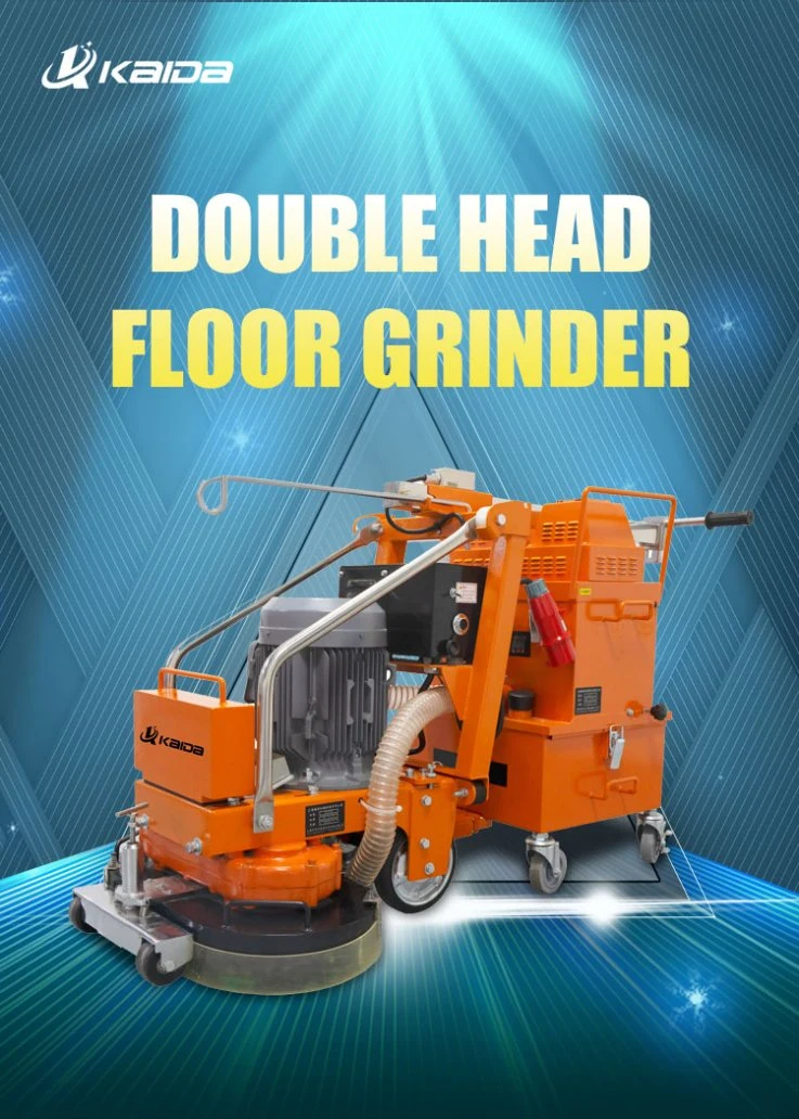Kaida Expert Work in Cost-Efficient Concrete Floor Grinder Machine - Floor Concrete Polishing Grinding Machine