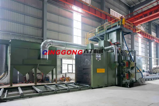 Roller Conveyor Shot Blasting Machine/Steel Plate Shot Blasting Machine