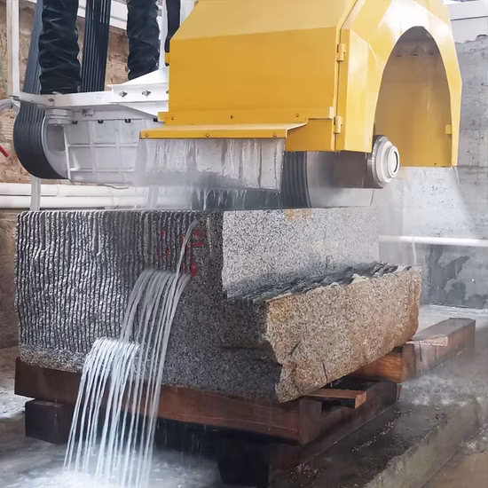 Hualong Automatic Multi-Head High Efficiency Stone Grinding Polishing Machine for Granite Marble Quartz Concrete Countertop Slabs with Frankfurt Head