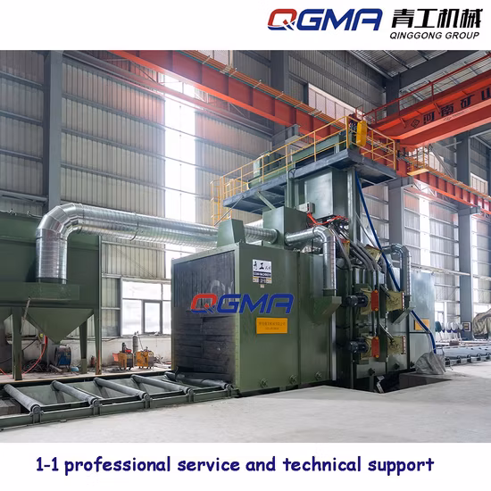 Roller Conveyor Shot Blasting Machine/Steel Plate Shot Blasting Machine