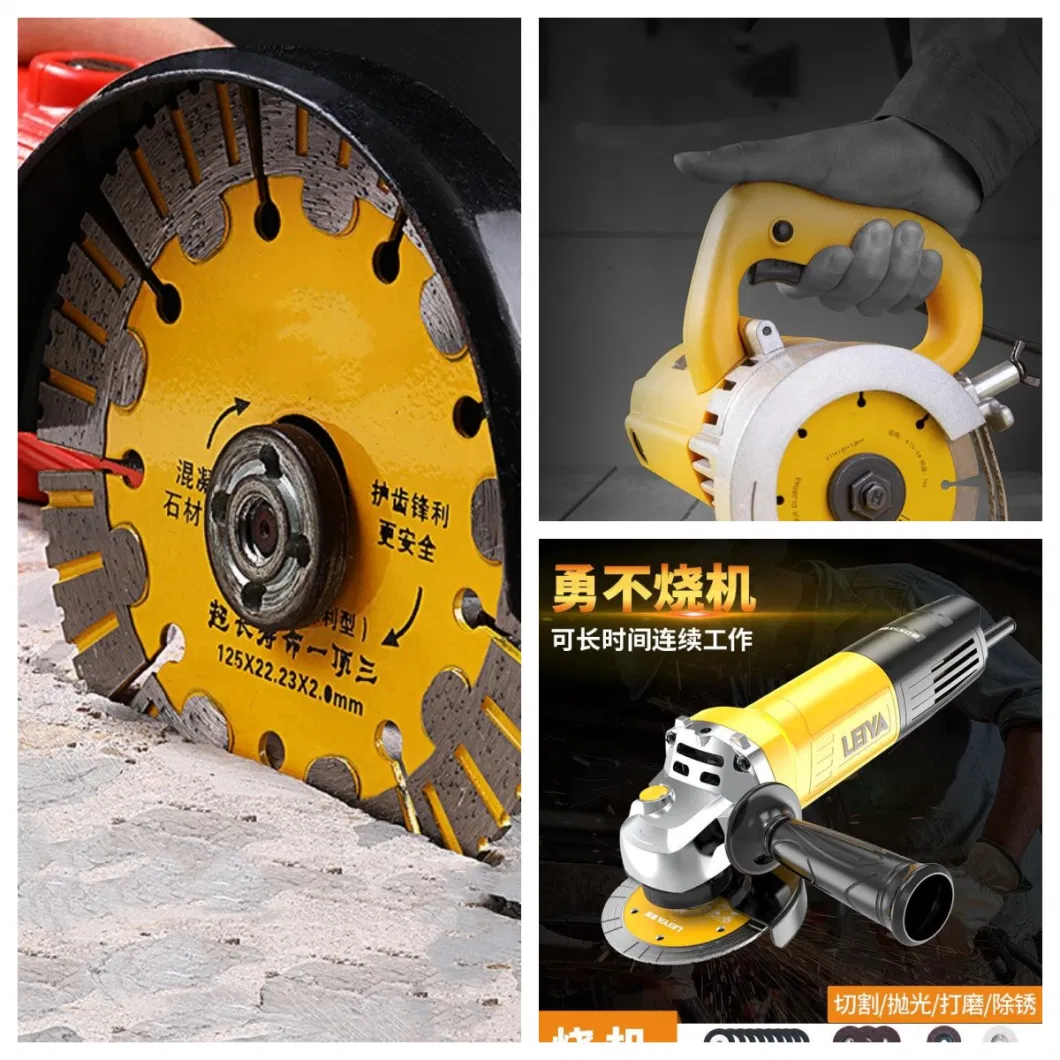 Hot Sale 5&quot; 125mm High Efficiency Turbo Type Diamond Grinding Cup Wheel Abrasive Tool for Stone, Concrete, Granite