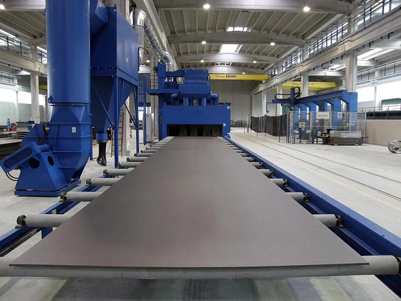 ODM Factory Price Q69 Series H Beam Steel Profiles Shot Blasting Machine Made in China