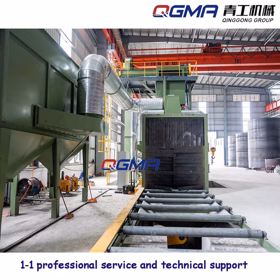 Roller Conveyor Shot Blasting Machine/Steel Plate Shot Blasting Machine