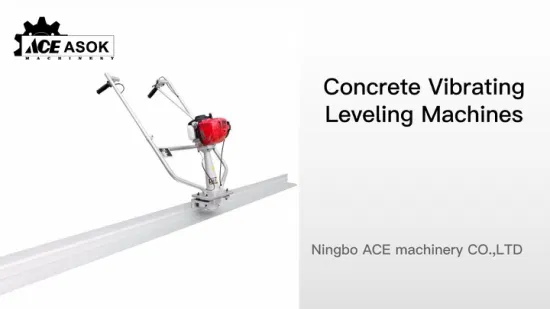 High Efficiency Concrete Leveling Polishing Screed Machine
