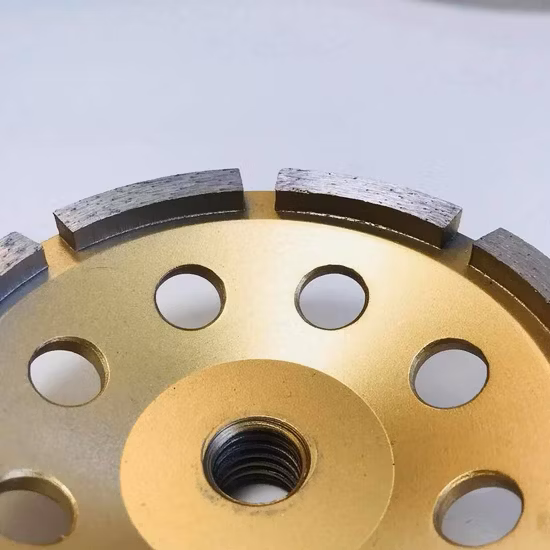 115mm Single Row Diamond Concrete Grinding Tools for Grinding Concrete Floor