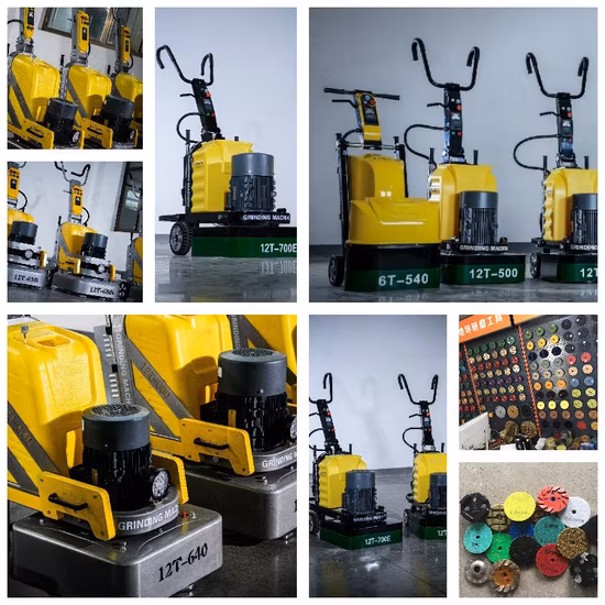 Floor Polisher Cement Floor Sander Concrete Grinding Machine