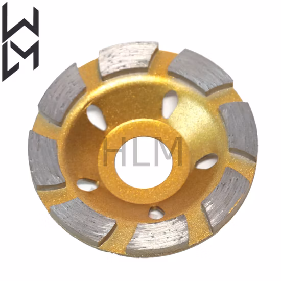 R Shape Diamond Cup Grinding Wheel Concrete Abrasive Tool