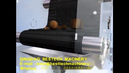 High Quality Low Price Rubber Tumble Belt Roller Conveyor Shot Blasting Machine Supplier