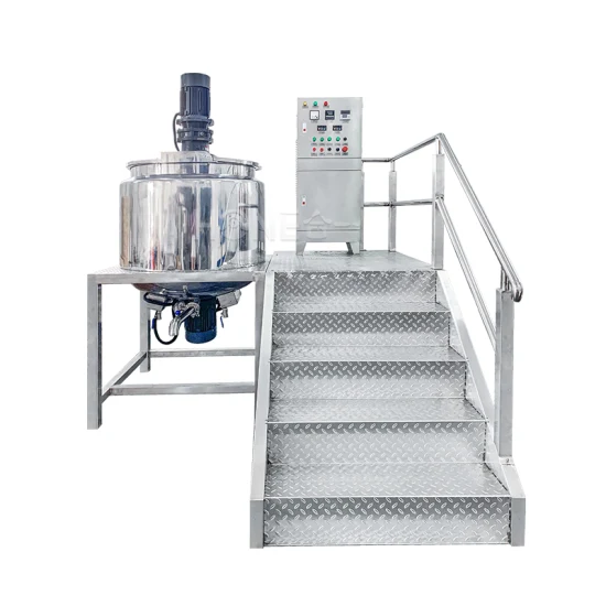 Hone 500L Liquid Washing Products Mixing Machine with Platform Floor Cleanser Making Machine No Heating
